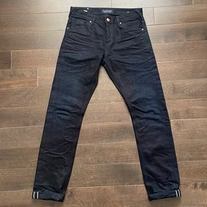 SCOTCH & SODA Mens Jeans 31x34 Phaidon Ombra Nera Dark Blue Cotton